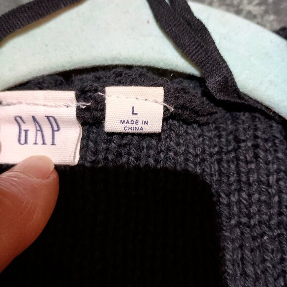 Gap black cardigan size large - Picture 4 of 6